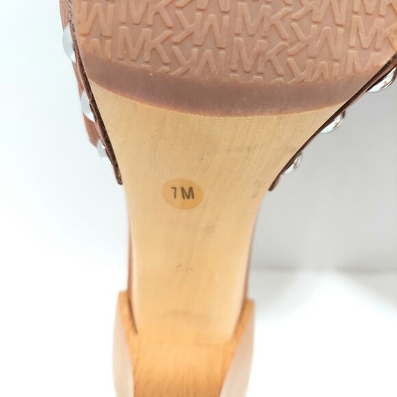 Michael Kors Open Toe Heels Women's Size 7 - Picture 9 of 11